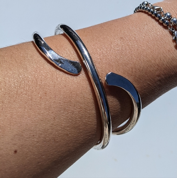 SMYKKESMEDEN DENMARK 1970's Brutalist Bracelet - Picture 9 of 16